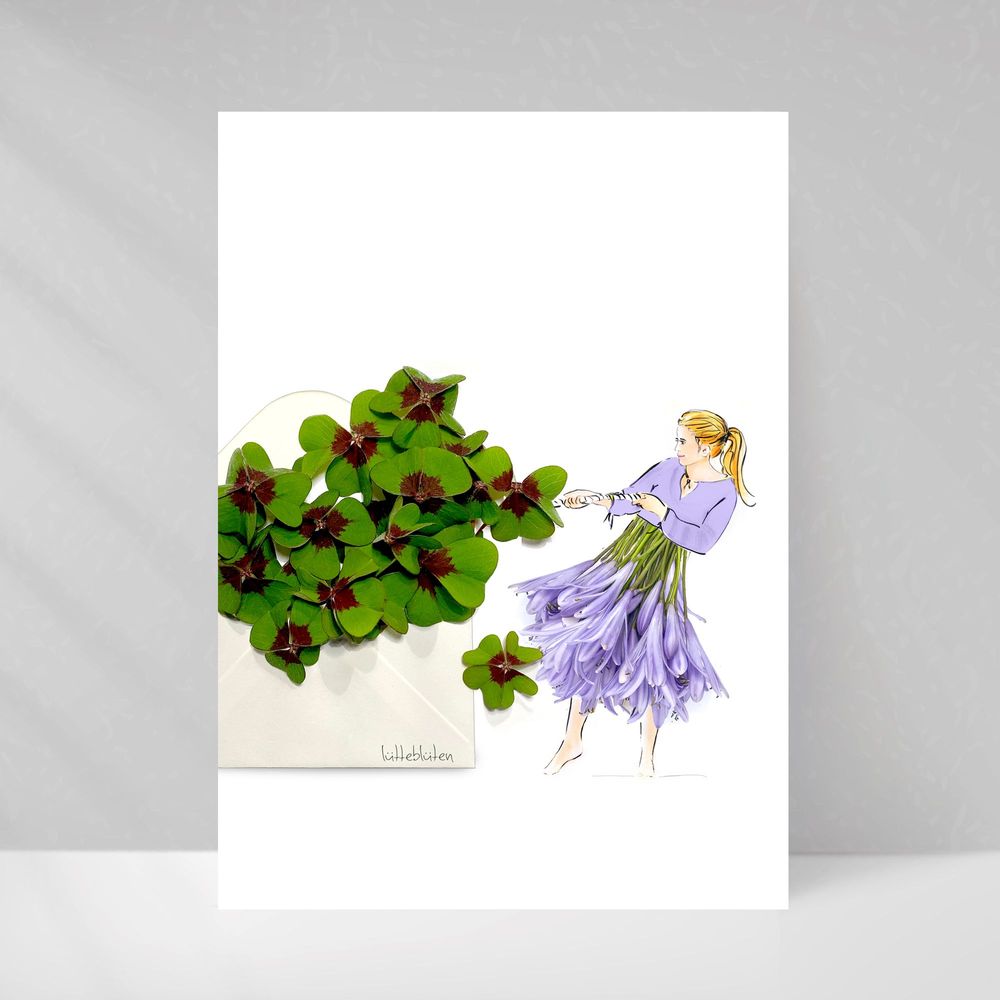 Papeterie - Carte avec enveloppe | Happiness - LUETTEBLUETEN