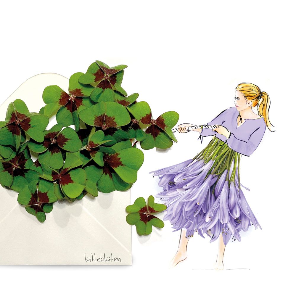 Papeterie - Carte avec enveloppe | Happiness - LUETTEBLUETEN