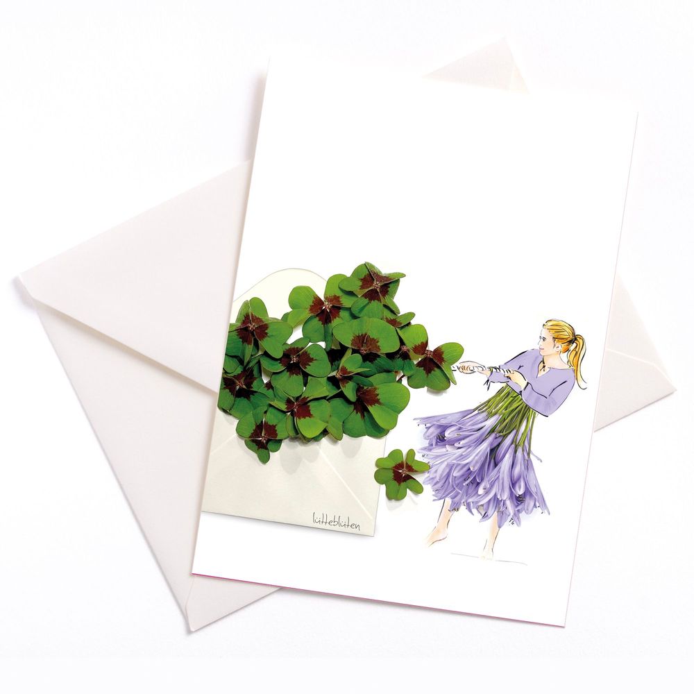 Papeterie - Carte avec enveloppe | Happiness - LUETTEBLUETEN