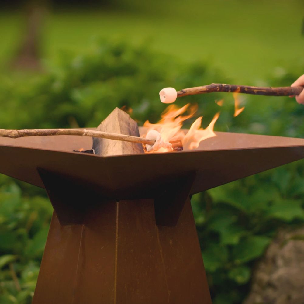 Outdoor fireplaces - FUEGO Brazier - Barbecue - VULX