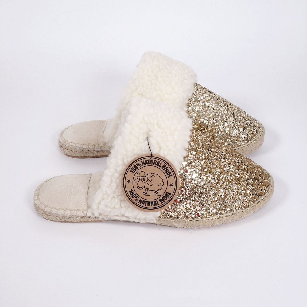 Homewear textile - Chaussons faits main femme pure laine - ATELIER COSTÀ