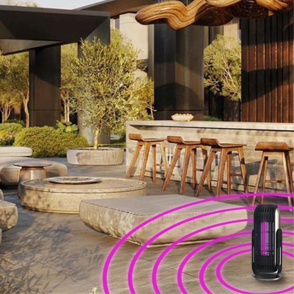 Equipements espace extérieur - Wizap Thor 360 : Antimoustique Écologique à Lumière UV - OSNA
