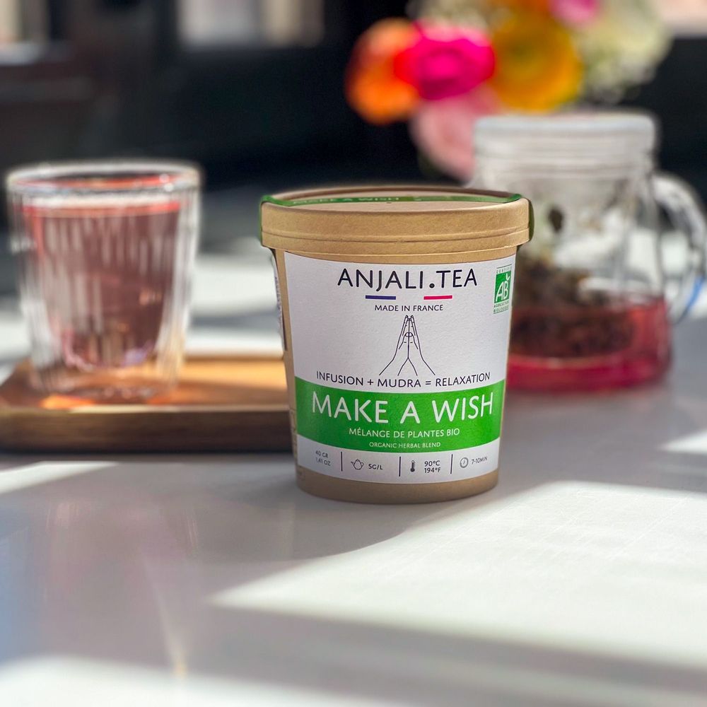 Café et thé - Tisane Apaisante - MAKE A WISH - ANJALITEA
