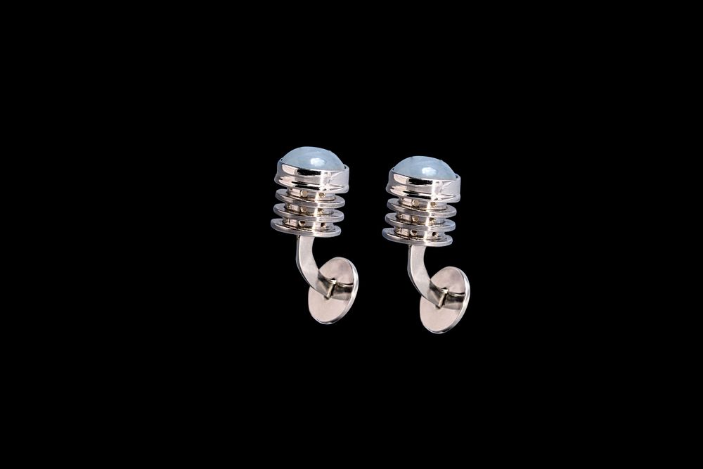 Bijoux - Boutons de manchette pour hommes Radio - VOMOVO-MEN´S JEWELRY