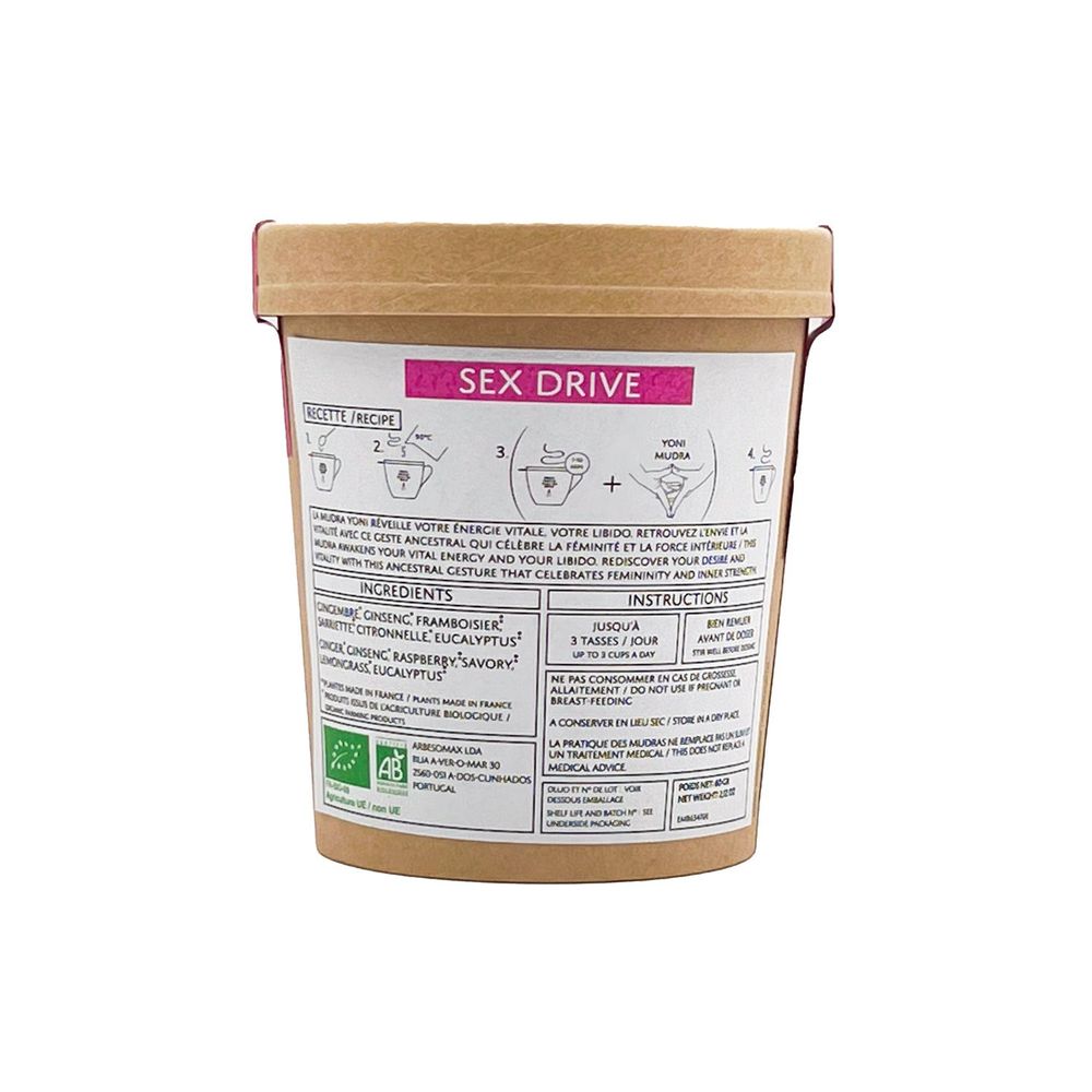 Coffee and tea - SEX DRIVE Tisane Libido - ANJALITEA