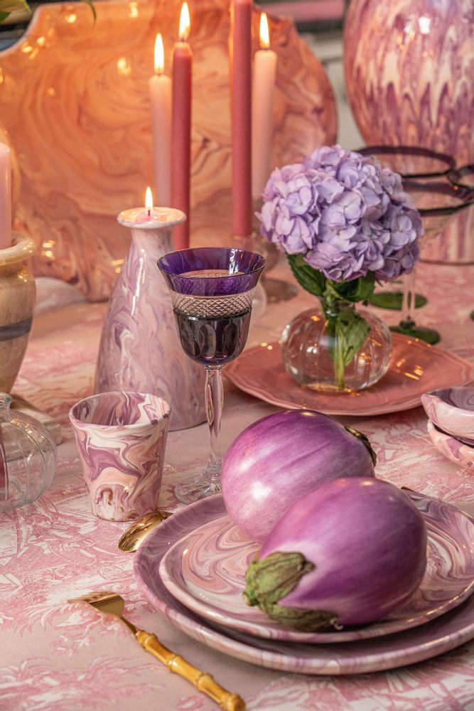 Gifts - Nymphe tableware plate - IOM INES-OLYMPE MERCADAL