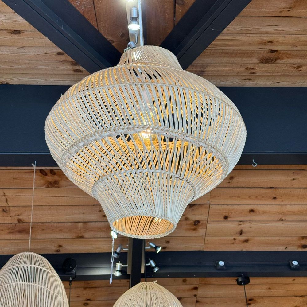 Hanging lights - LGD rattan suspension - BALINAISA