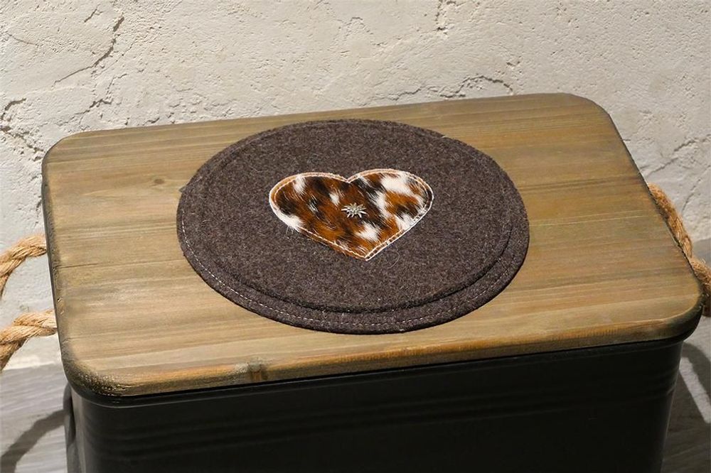 Table mat - Round table mats - L'ATELIER DES TANNERIES