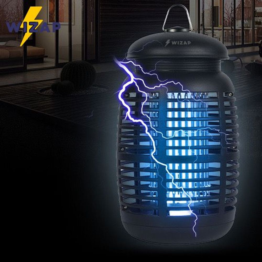 Equipements espace extérieur - Lampe UV anti-moustiques Wizap : Suspension intérieur sans insectes - OSNA