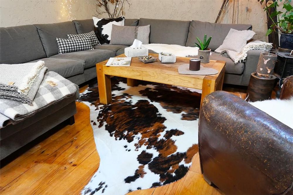 Objets de décoration - Peau de vache - L'ATELIER DES TANNERIES