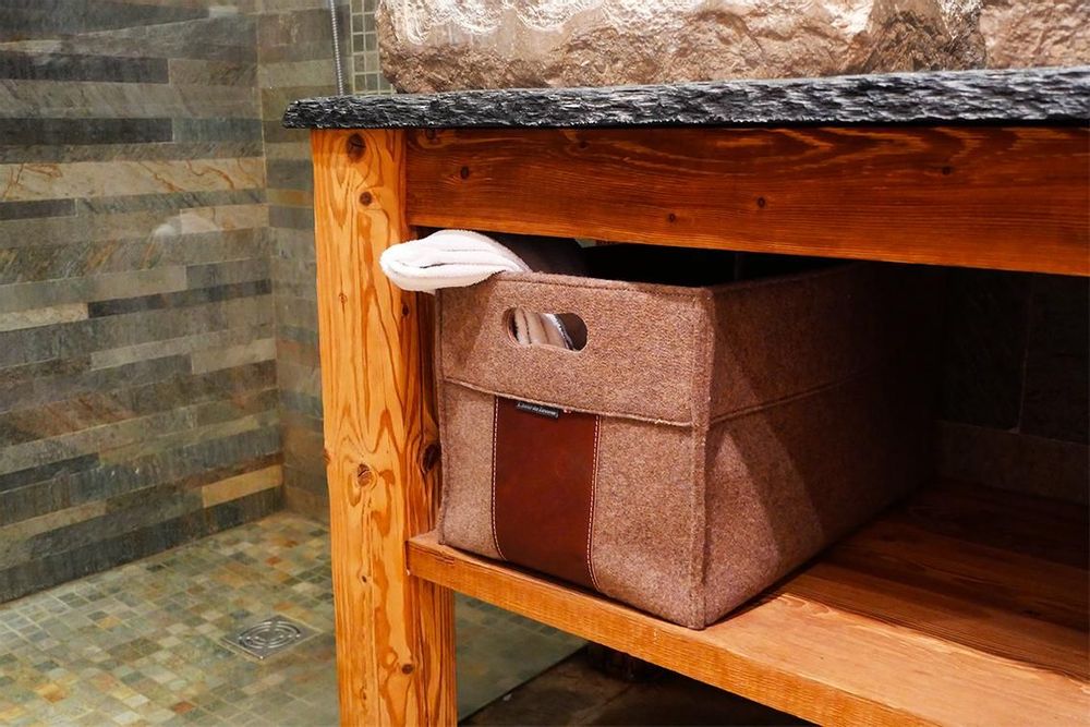 Barbecues - Storage baskets - L'ATELIER DES TANNERIES