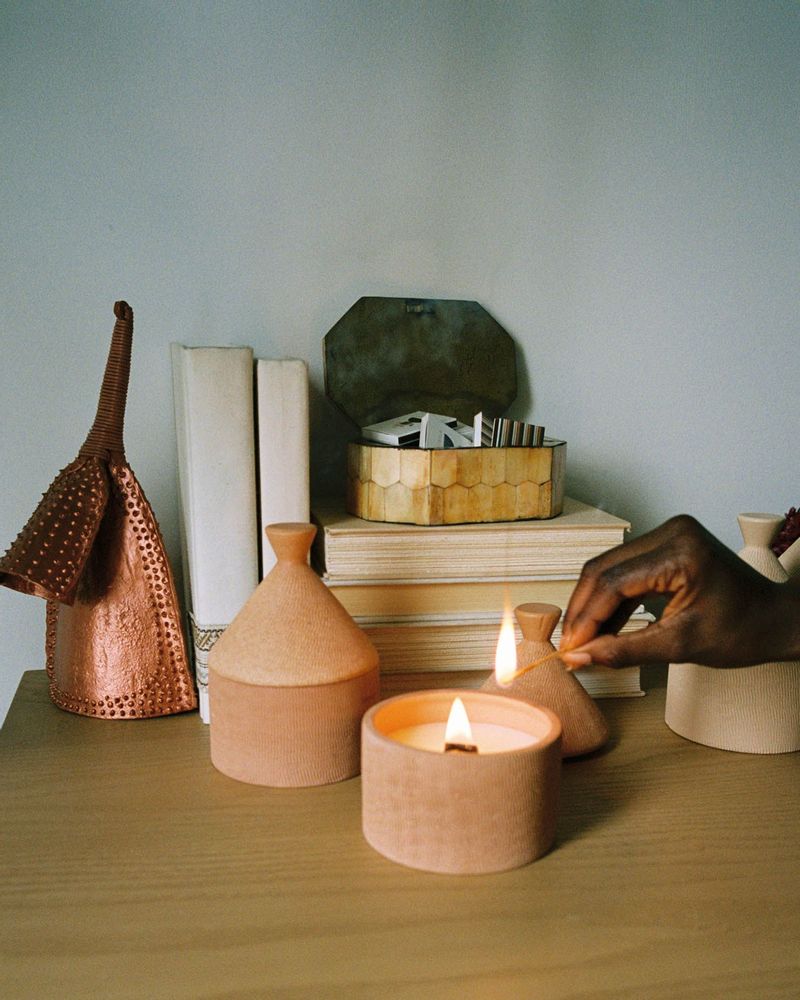 Objets design - BOUGIE PARFUMÉE FAIT MAIN - IFSTHETIC