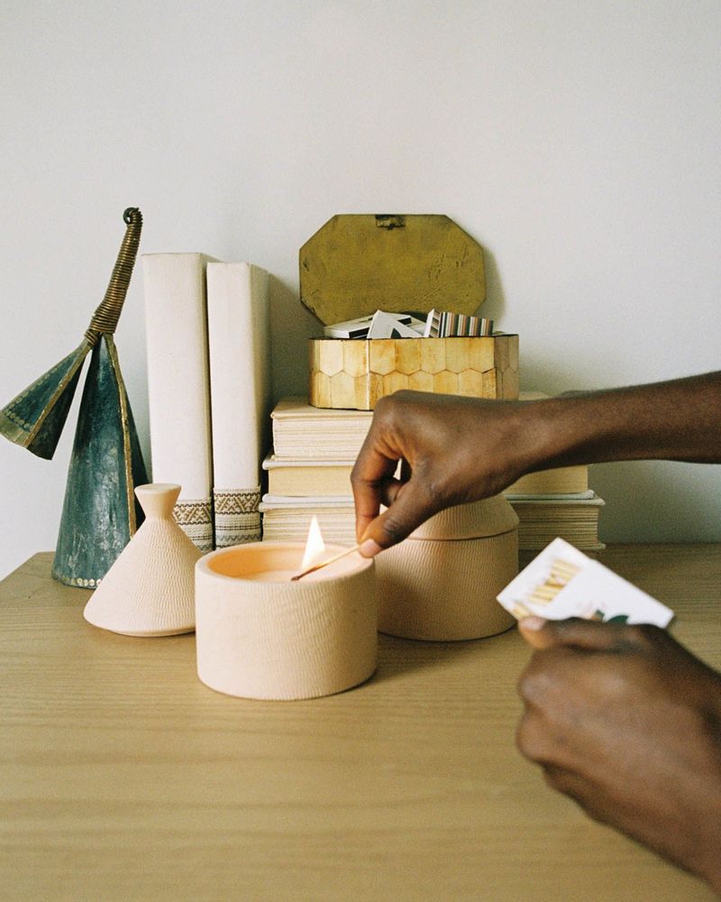 Objets design - BOUGIE PARFUMÉE FAIT MAIN - IFSTHETIC