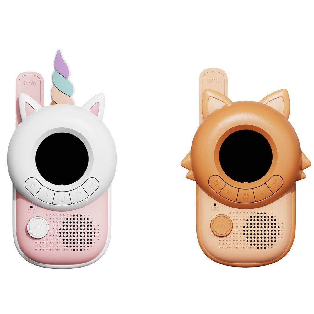 Jouets enfants - Zoo Walkie Talkie - Licorne x Renard - THE ZOOFAMILY