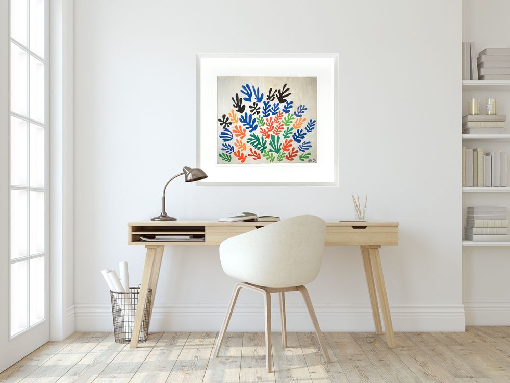 Frames - Wall decor. Matisse. The Sheaf, 1953 - ABLO BLOMMAERT
