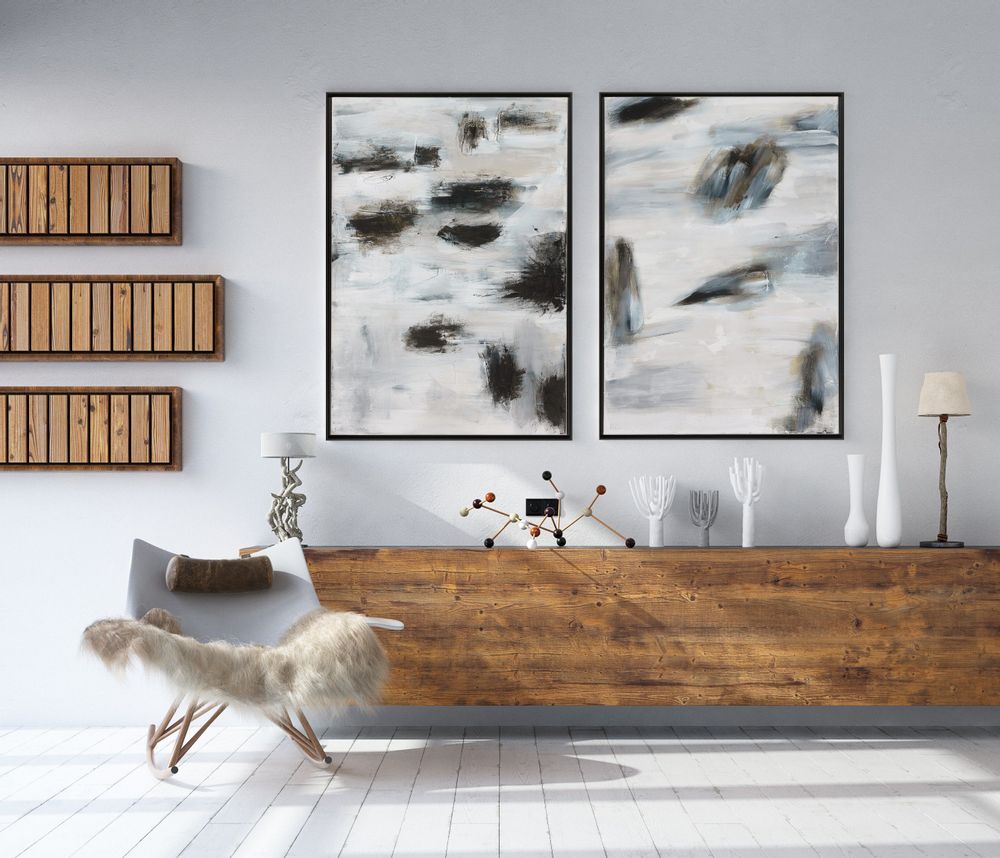 Paintings - Wall decor, framed original paintings - ABLO BLOMMAERT
