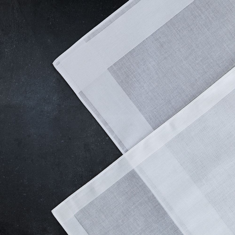 Linge de table textile - Set de 4 mouchoirs ANIMAUX DE LA FORÊT - pour femmes - WILDFANG BY KARINA KRUMBACH ®