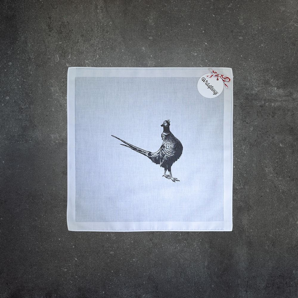 Linge de table textile - Set de 4 mouchoirs ANIMAUX DE LA FORÊT - pour femmes - WILDFANG BY KARINA KRUMBACH ®