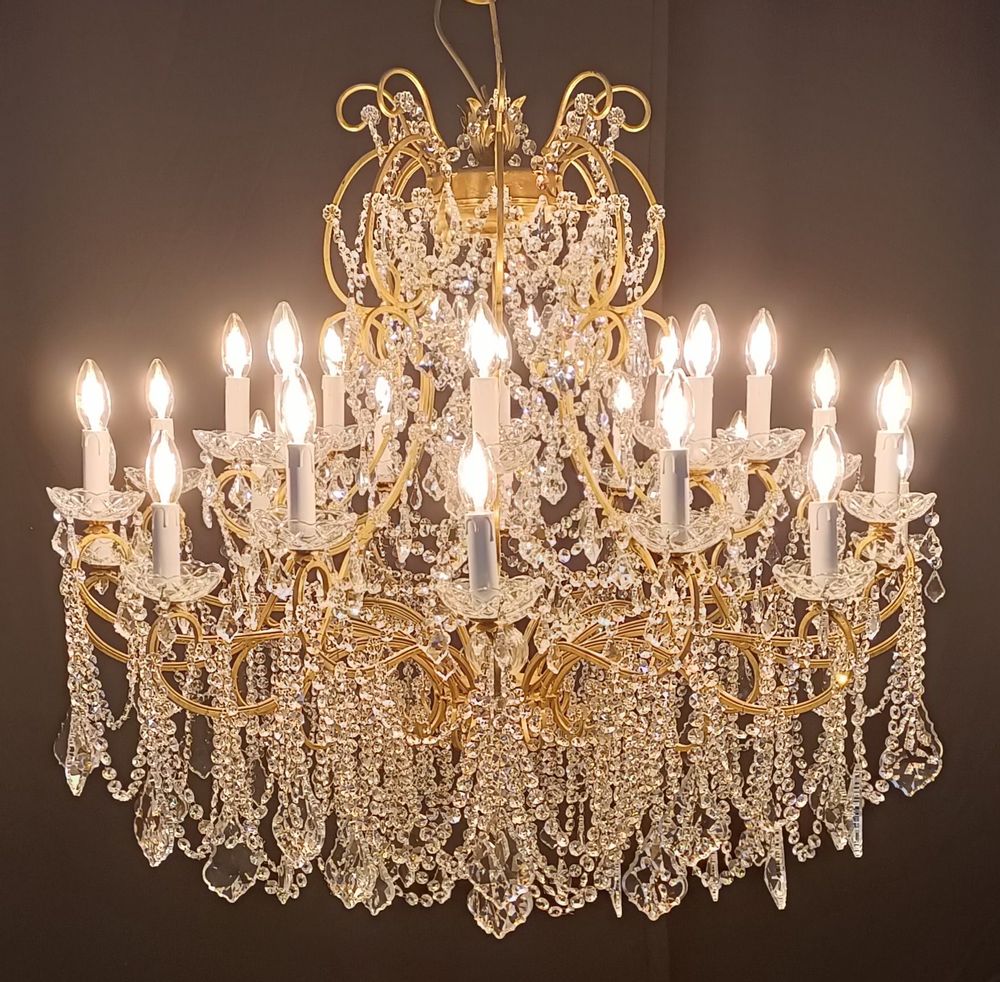 Ceiling lights - CRYSTAL CHANDELIER, CRYSTAL CHANDELIER, CHANDELIER - L'ARTIGIANO DEL LAMPADARIO
