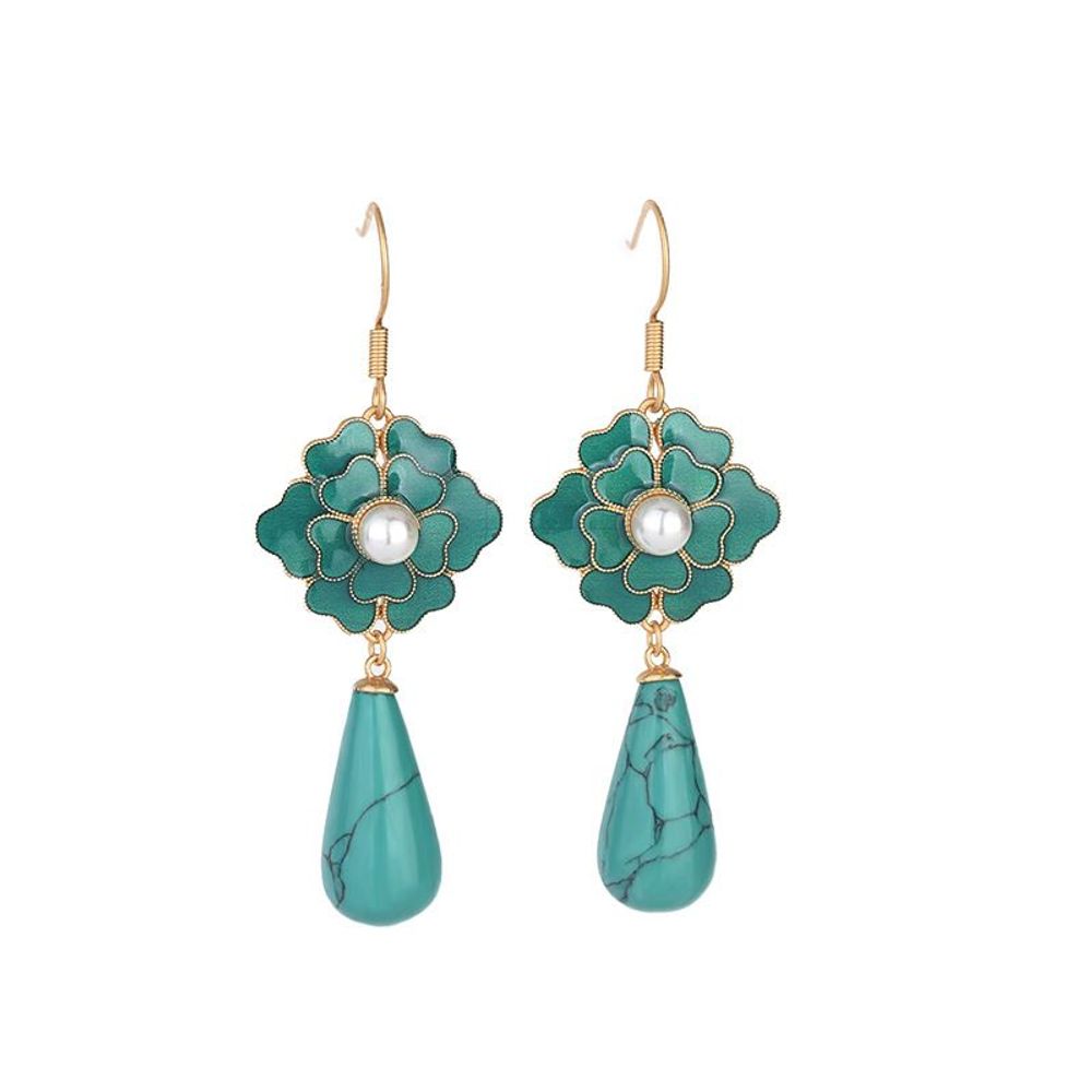 Bijoux - Boucles d'oreilles Camélia - TIRACISÚ