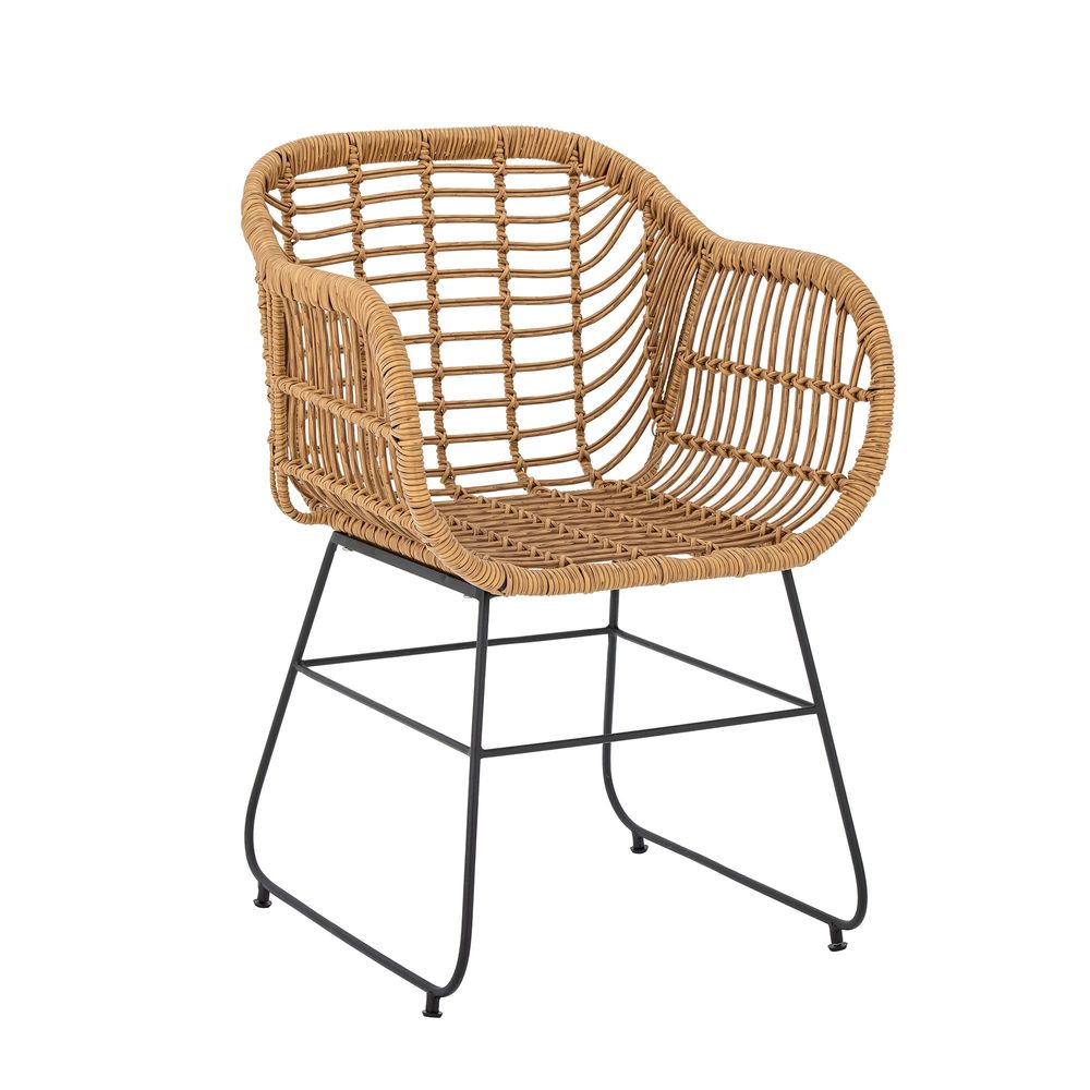 Chaises longues - Collin Chaise de salon, Nature, Polyrattan  - BLOOMINGVILLE MULTIBRAND HOUSE