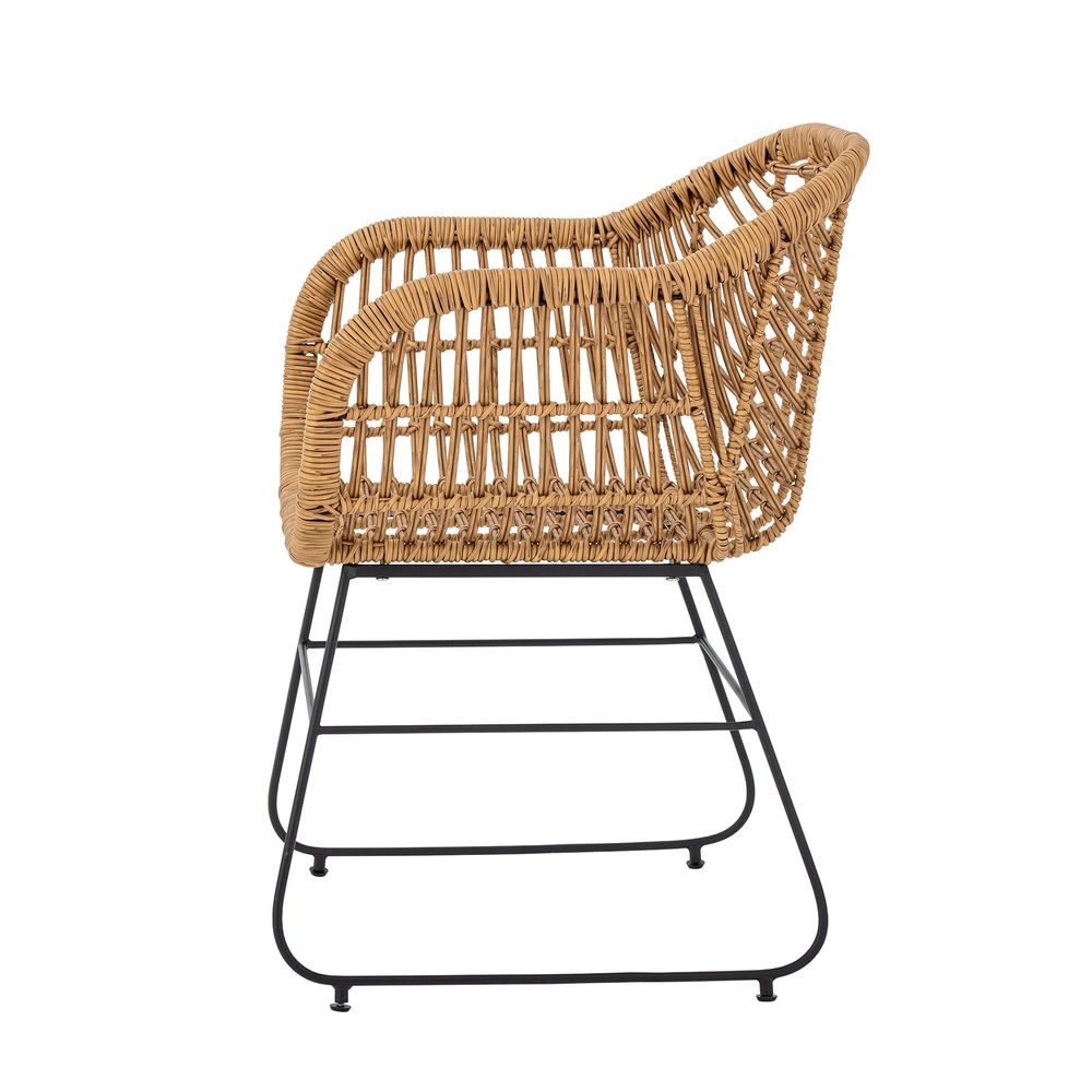 Chaises longues - Collin Chaise de salon, Nature, Polyrattan  - BLOOMINGVILLE MULTIBRAND HOUSE