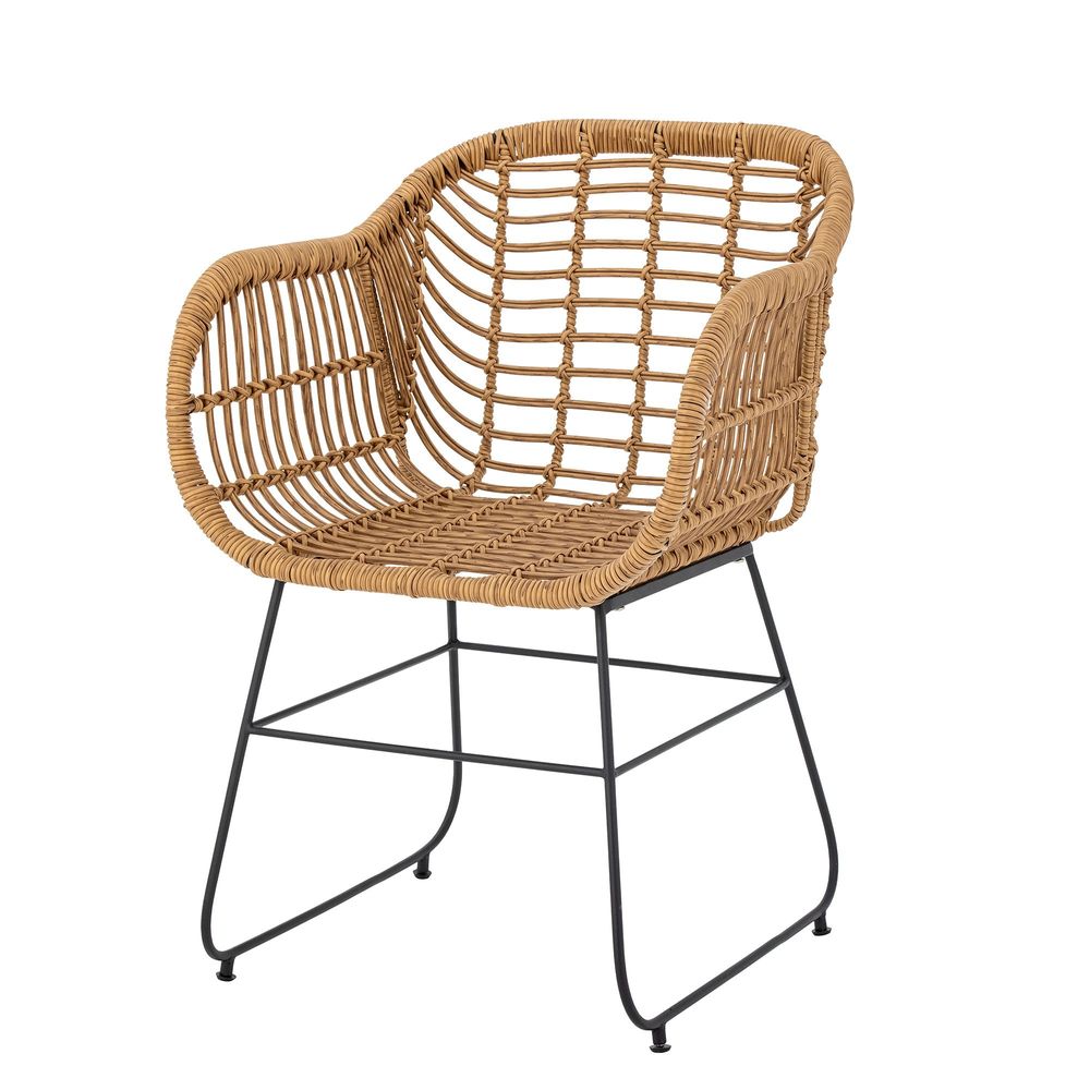 Chaises longues - Collin Chaise de salon, Nature, Polyrattan  - BLOOMINGVILLE MULTIBRAND HOUSE