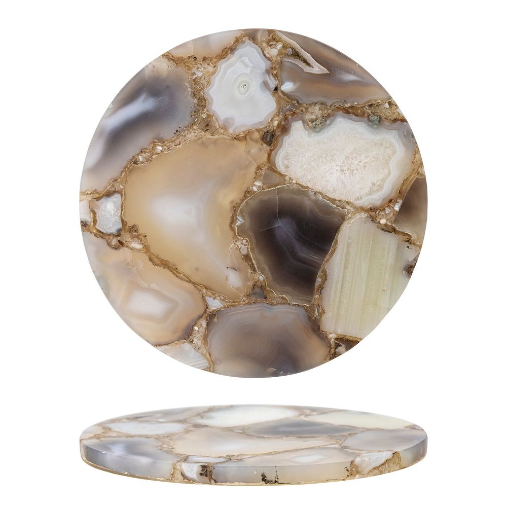 Trays - Himalaya Tray, Brown, Agate - BLOOMINGVILLE MULTIBRAND HOUSE