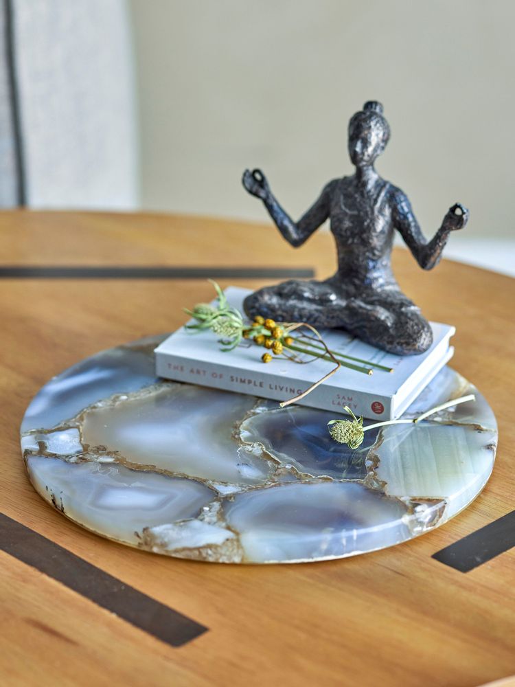 Trays - Himalaya Tray, Brown, Agate - BLOOMINGVILLE MULTIBRAND HOUSE