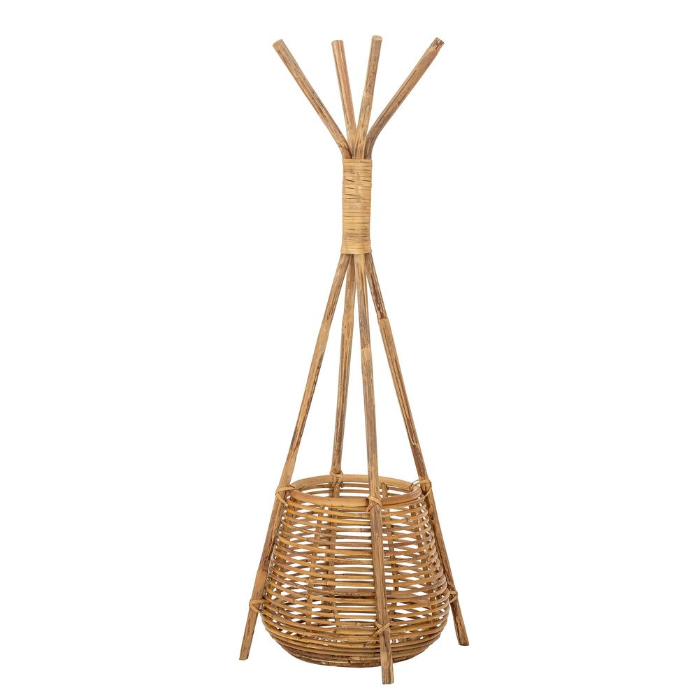 Mounting accessories - Salerno Coat Rack, Nature, Rattan - BLOOMINGVILLE MULTIBRAND HOUSE
