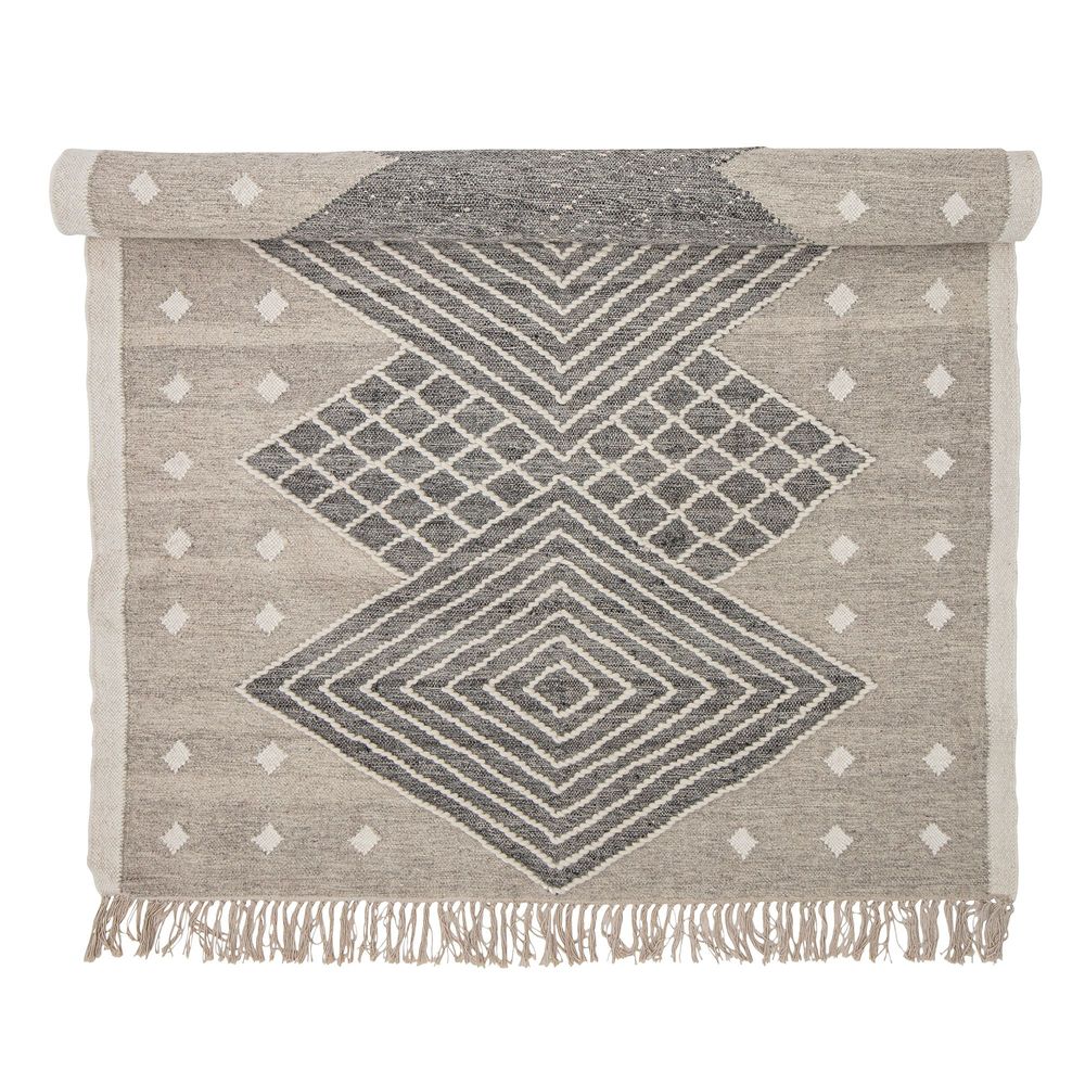 Rugs - Esme Rug, Grey, Wool - CREATIVE COLLECTION