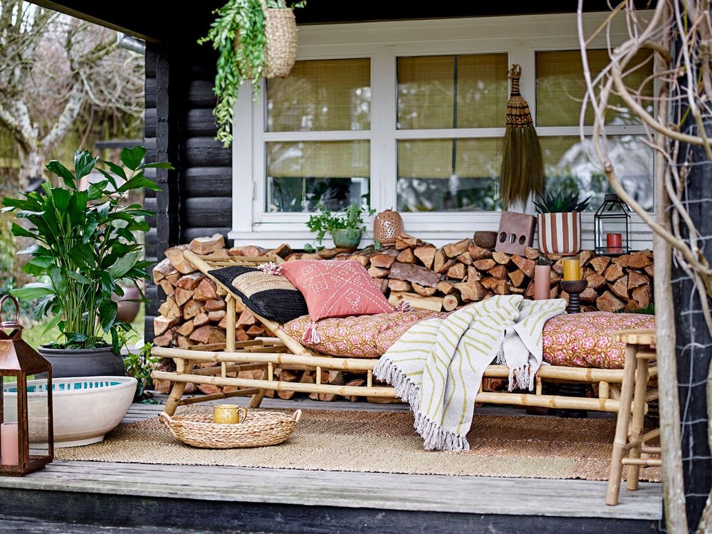 Beds - Sole Daybed, Nature, Bamboo  - BLOOMINGVILLE MULTIBRAND HOUSE