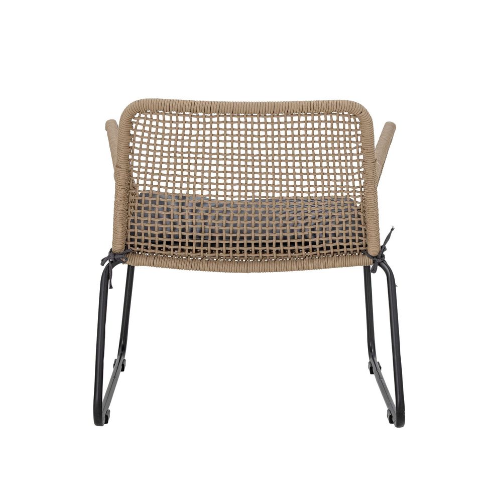 Chaises longues - Mundo Chaise de salon, Marron, Métal - BLOOMINGVILLE MULTIBRAND HOUSE