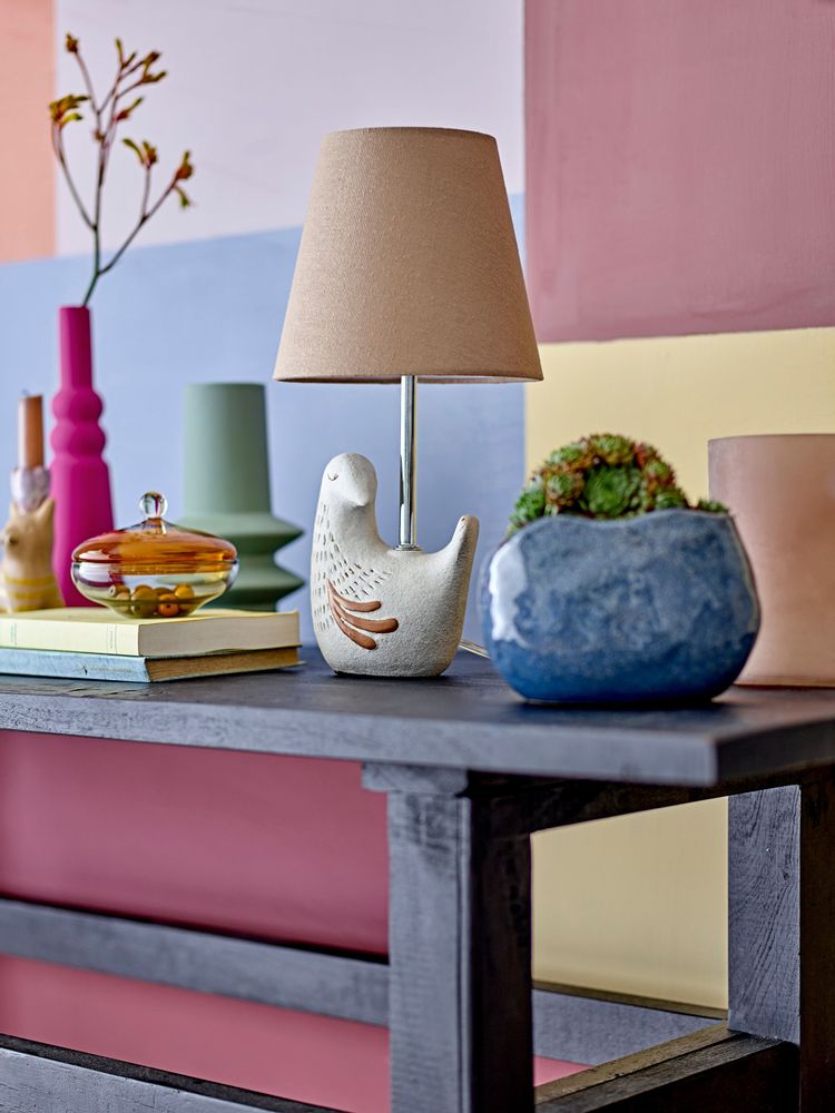 Lampes de table - Kylie Lampe de table, Nature, Grès - BLOOMINGVILLE MULTIBRAND HOUSE