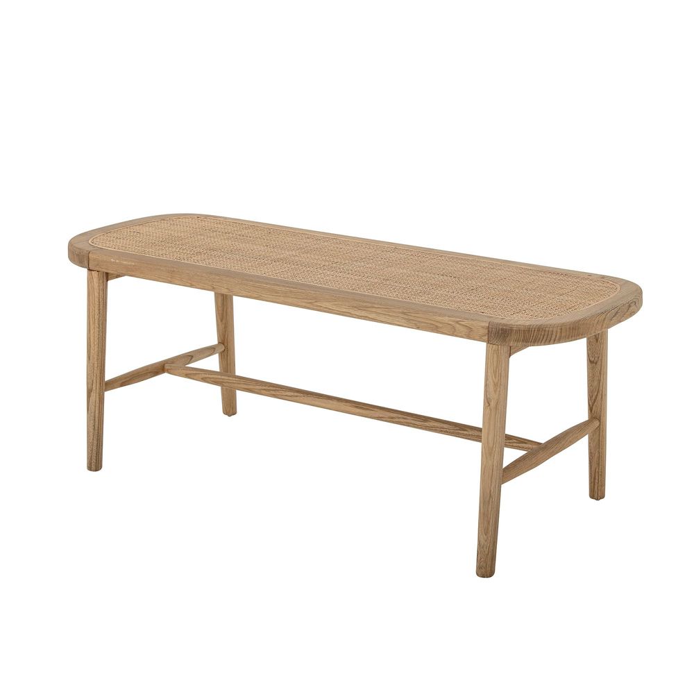 Benches - Rauke Bench, Nature, Sabrang Teak - BLOOMINGVILLE MULTIBRAND HOUSE
