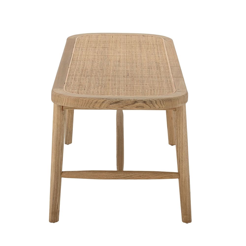 Benches - Rauke Bench, Nature, Sabrang Teak - BLOOMINGVILLE MULTIBRAND HOUSE