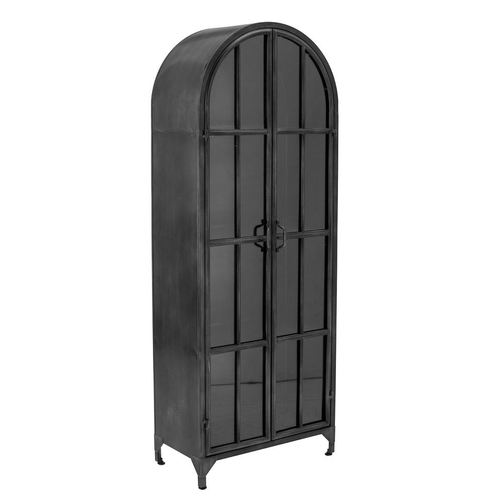 Sideboards - Papole Cabinet, Black, Metal - BLOOMINGVILLE MULTIBRAND HOUSE