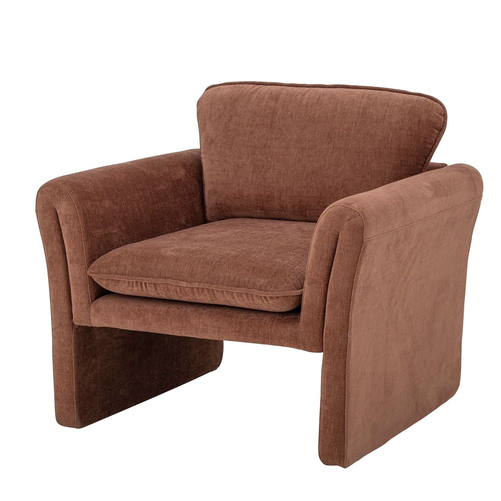 Chaises longues - Paseo Chaise de salon, Marron, Polyester  - BLOOMINGVILLE MULTIBRAND HOUSE