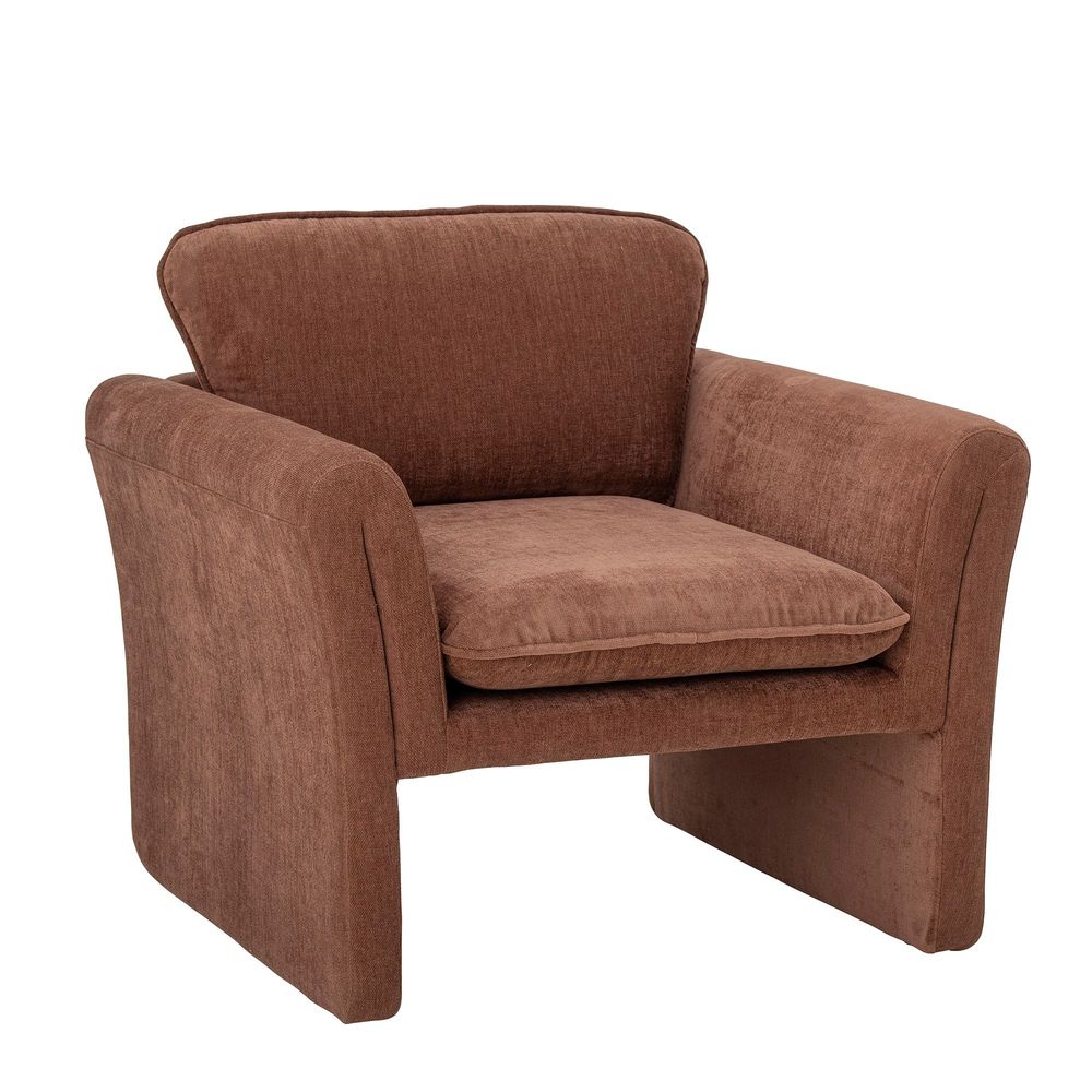 Chaises longues - Paseo Chaise de salon, Marron, Polyester  - BLOOMINGVILLE MULTIBRAND HOUSE