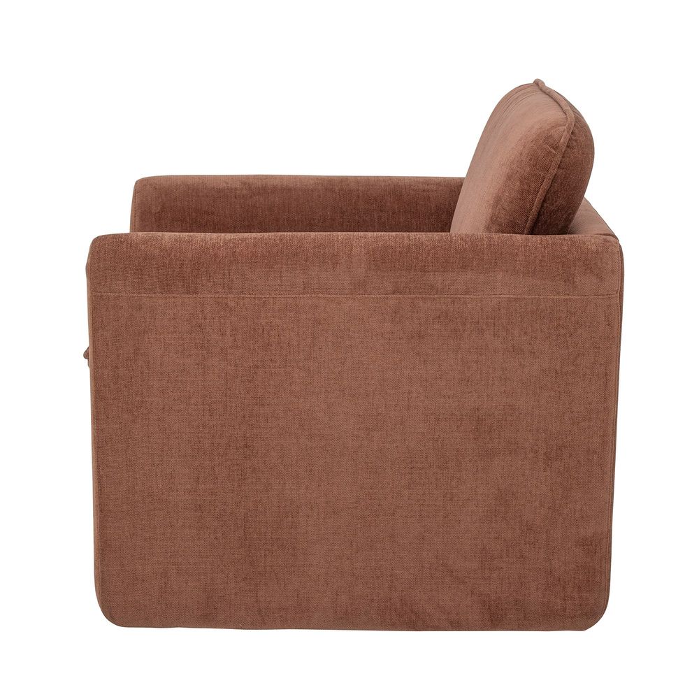 Chaises longues - Paseo Chaise de salon, Marron, Polyester  - BLOOMINGVILLE MULTIBRAND HOUSE