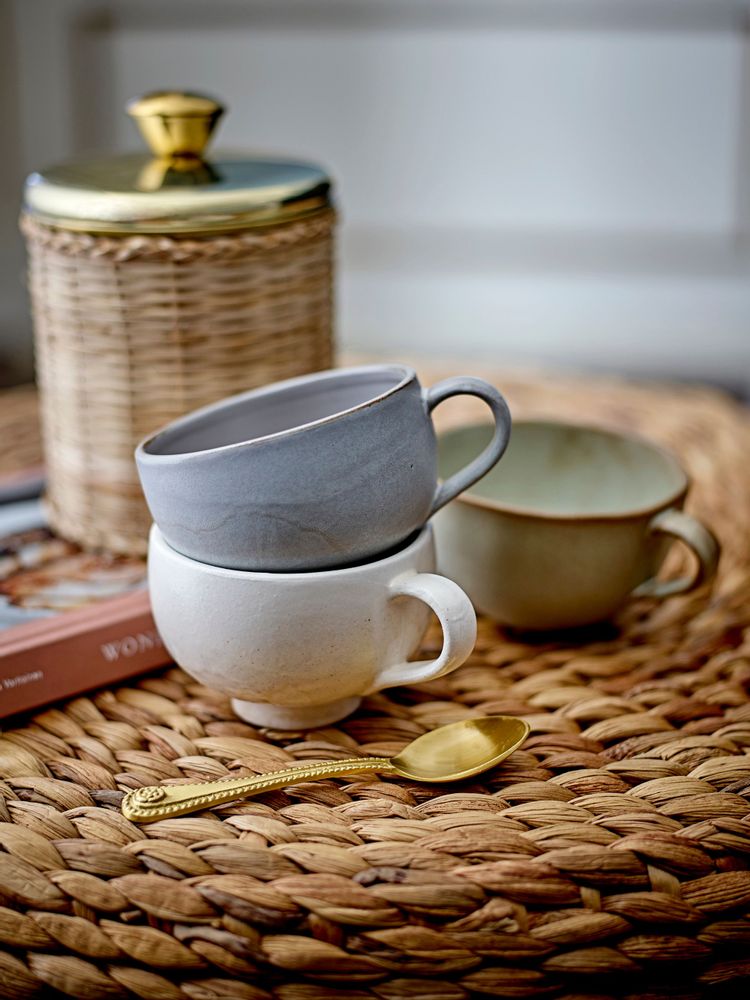Boîtes de conservation - Abas Cruche avec couvercle , Brass, Acier inoxydable Set of 2 - BLOOMINGVILLE MULTIBRAND HOUSE