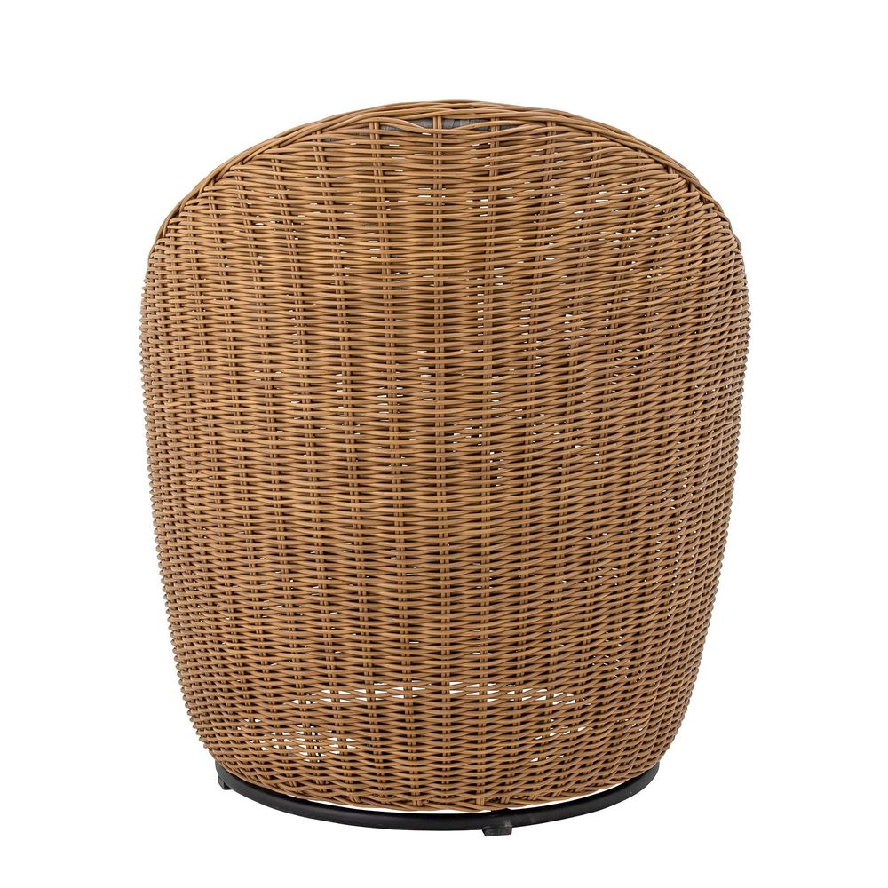 Chaises longues - Roccas Chaise de salon, Marron, Polyrattan  - BLOOMINGVILLE MULTIBRAND HOUSE