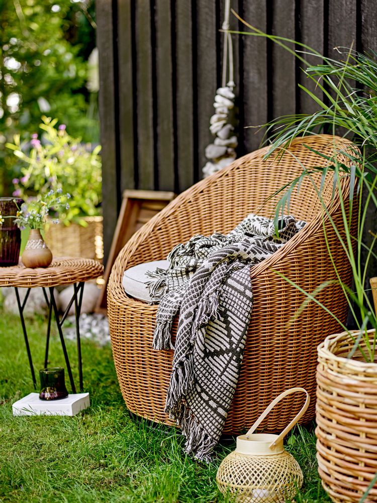 Chaises longues - Roccas Chaise de salon, Marron, Polyrattan  - BLOOMINGVILLE MULTIBRAND HOUSE