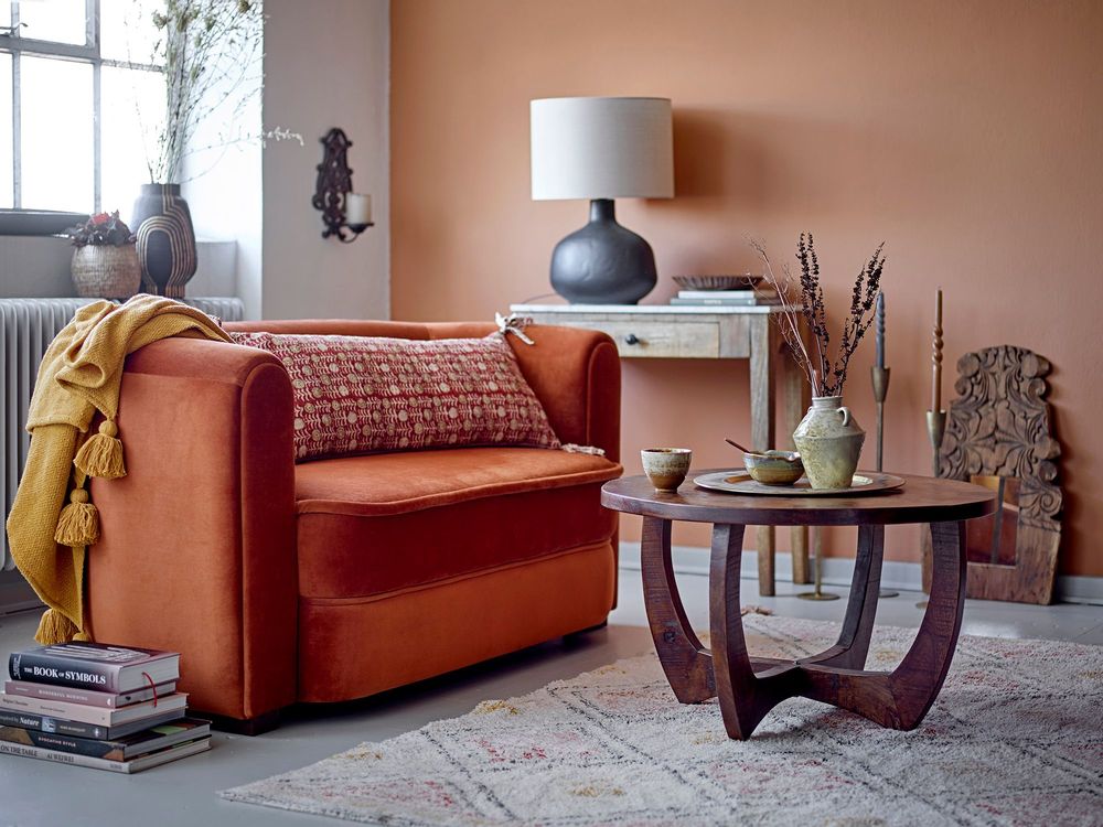 Coffee tables - Jassy Coffee Table, Brown, Mango  - CREATIVE COLLECTION