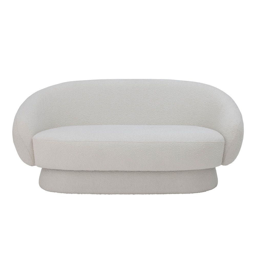 Sofas - Ted Sofa, White, Polyester - BLOOMINGVILLE MULTIBRAND HOUSE