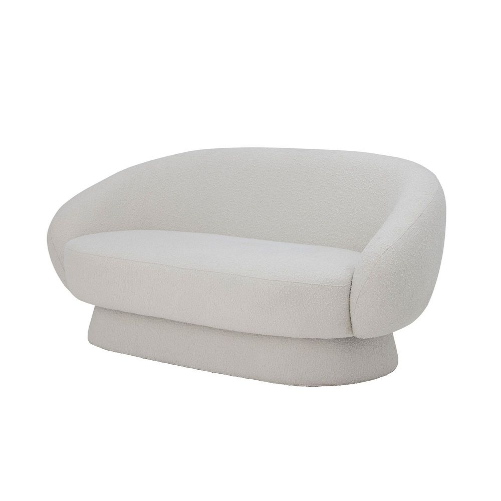 Sofas - Ted Sofa, White, Polyester - BLOOMINGVILLE MULTIBRAND HOUSE