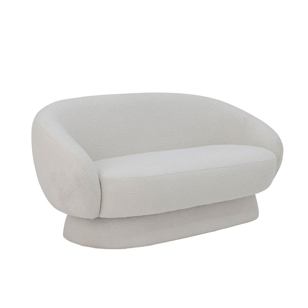 Sofas - Ted Sofa, White, Polyester - BLOOMINGVILLE MULTIBRAND HOUSE