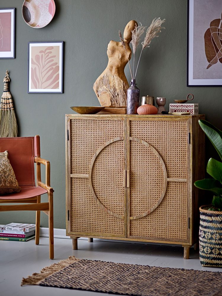 Sideboards - Pablo Cabinet, Nature, Mango - BLOOMINGVILLE MULTIBRAND HOUSE