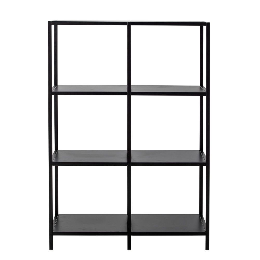 Bookshelves - Valde Bookcase, Black, Metal - BLOOMINGVILLE MULTIBRAND HOUSE