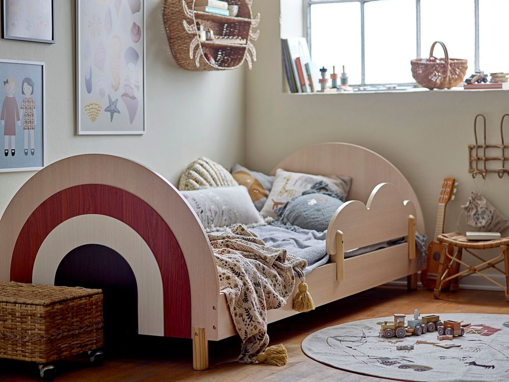 Lits - Charli Bed, Marron, MDF  - BLOOMINGVILLE MINI